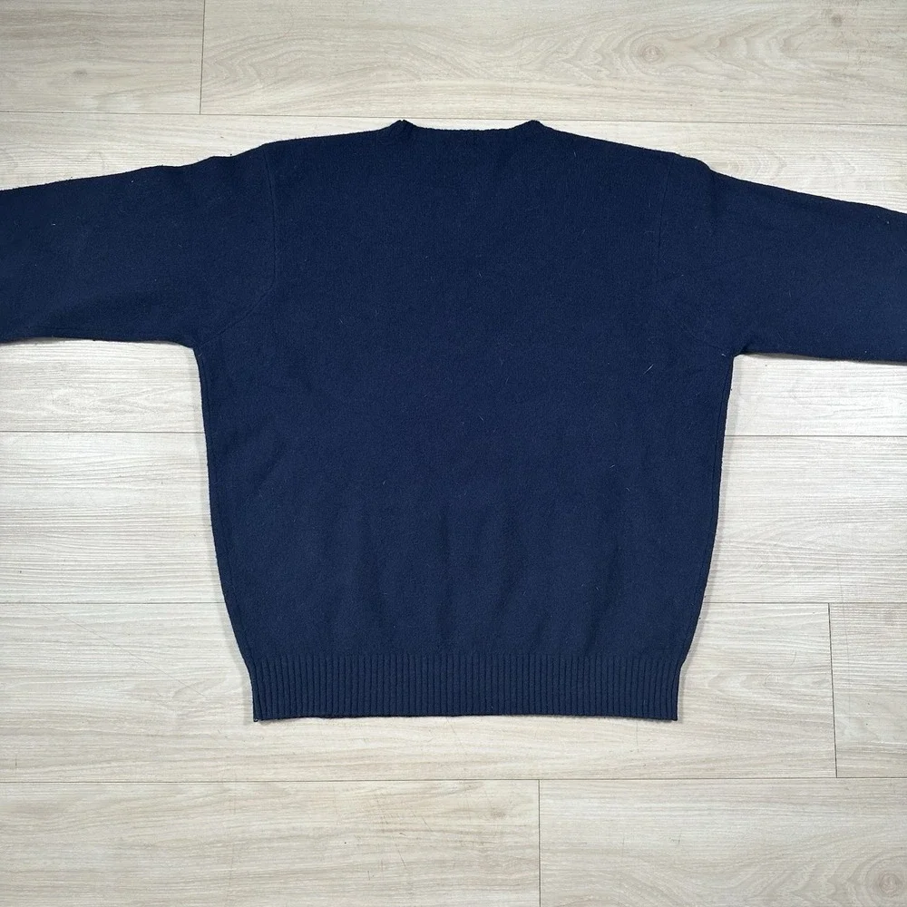 Polo Ralph Lauren Sweater Men's Size Large 100% Lambswool Pullover Long Sleeve